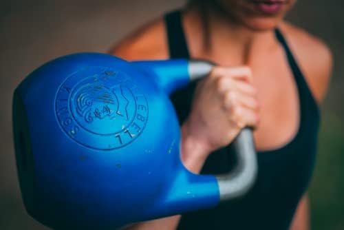 Kettlebell Kings Competition Kettlebells Weight (35mm handle) 8-48 KG | Hand weights Workout Gym Equipment & Strength training sets for Women & Men for Home Gym | Suitable for High Repetition Workouts