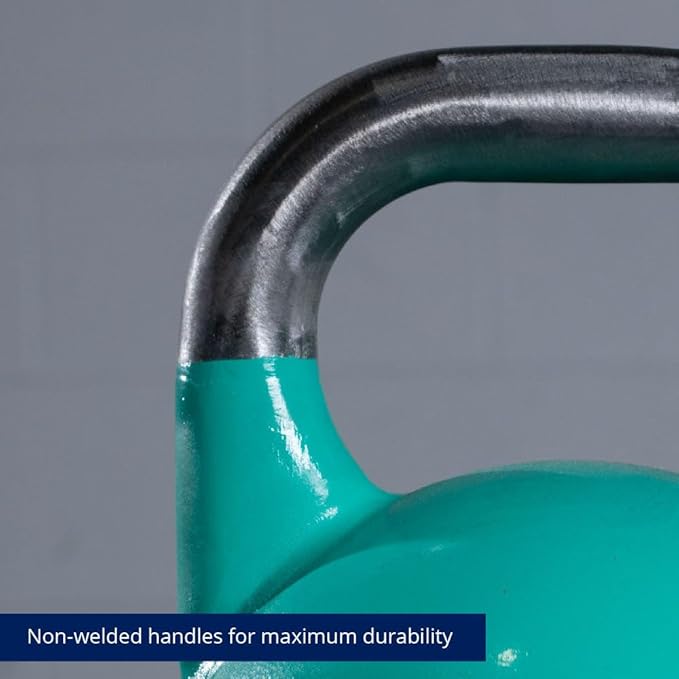 Titan Fitness Competition Kettlebell, Single Piece Casting, KG Markings, Full Body Workout