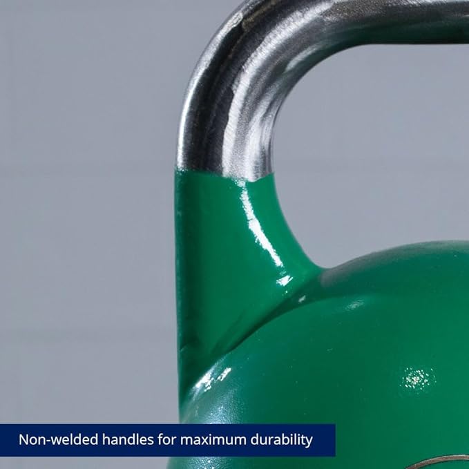 Titan Fitness Competition Kettlebell, Single Piece Casting, KG Markings, Full Body Workout