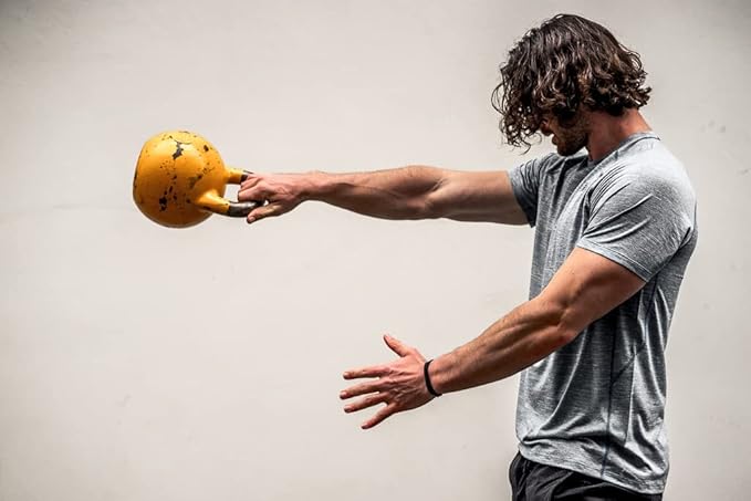 Kettlebell Kings Competition Kettlebells Weight (35mm handle) 8-48 KG | Hand weights Workout Gym Equipment & Strength training sets for Women & Men for Home Gym | Suitable for High Repetition Workouts