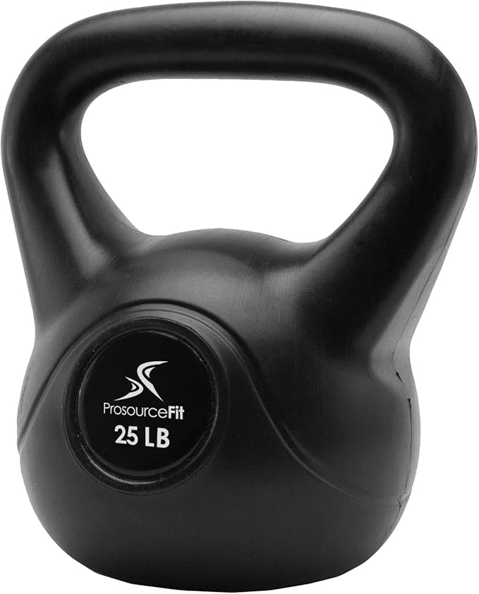 ProsourceFit Vinyl Plastic Kettlebell from 10, 15, 20, 25, 30 and 35 lbs