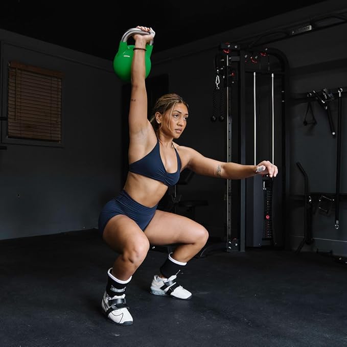 Titan Fitness Competition Kettlebell, Single Piece Casting, KG Markings, Full Body Workout