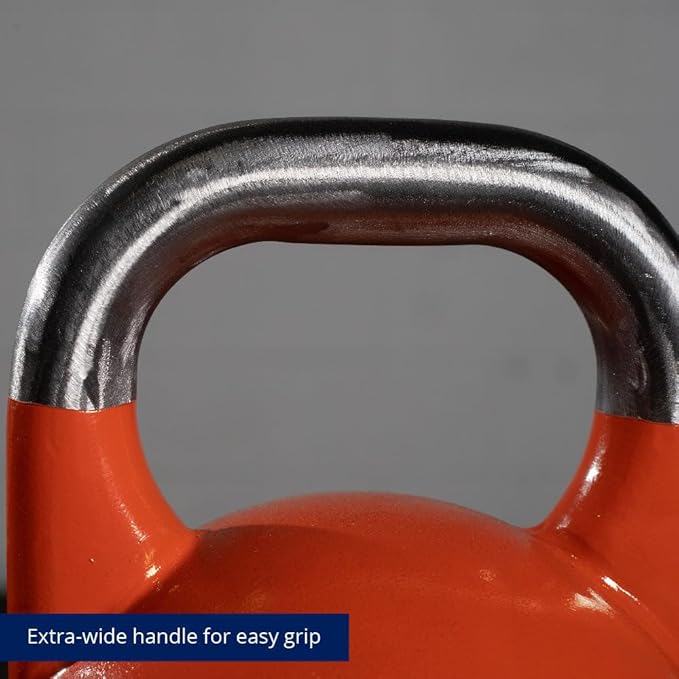 Titan Fitness Competition Kettlebell, Single Piece Casting, KG Markings, Full Body Workout