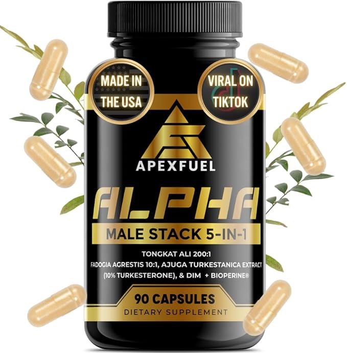 43,650mg Fadogia Agrestis for Men, Turkesterone Supplement for Men, Tongkat Ali for Men, DIM Supplement for Men - Male Enhancing Supplement