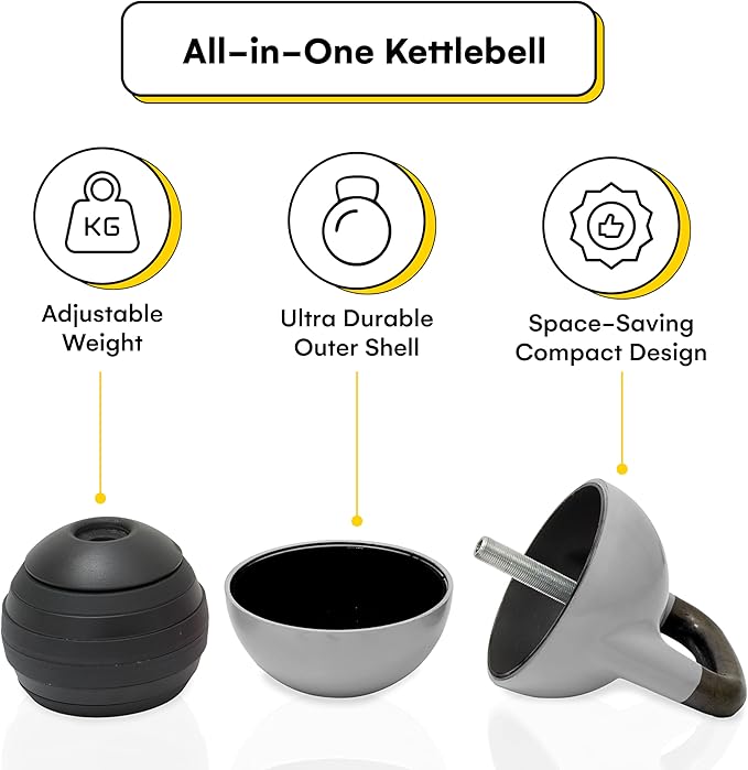 Kettlebell Kings Adjustable Kettlebell Set