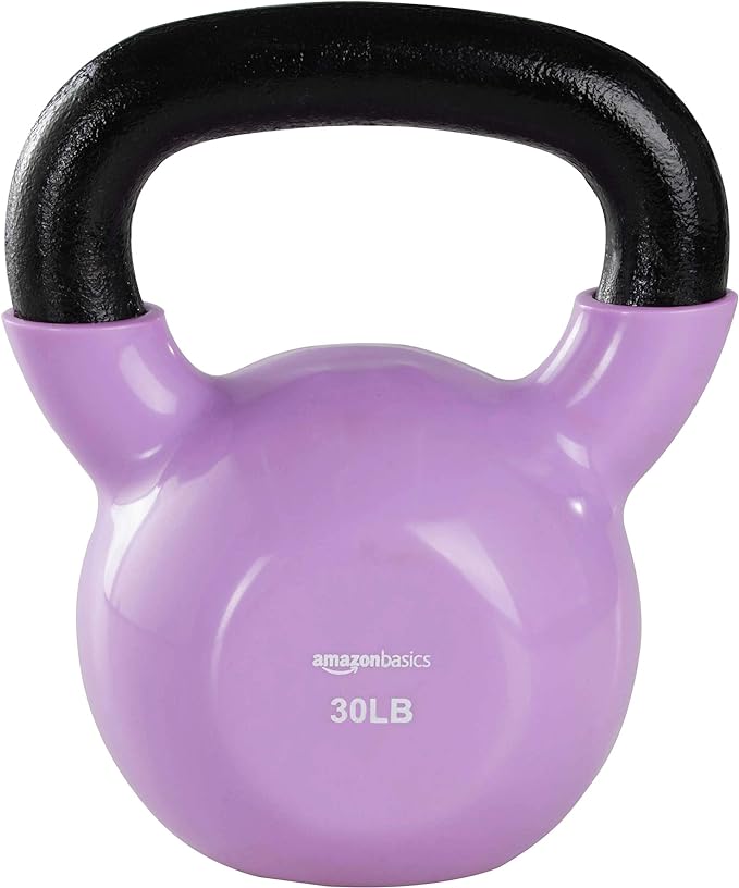 Amazon Basics Vinyl Kettlebell