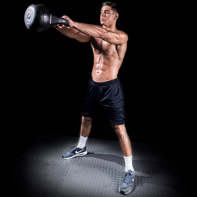 ProsourceFit Vinyl Plastic Kettlebell from 10, 15, 20, 25, 30 and 35 lbs