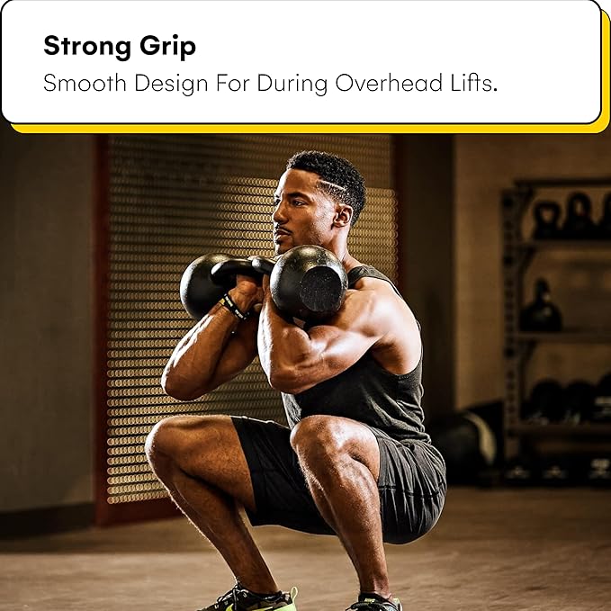 Kettlebell Kings Powder Coated Kettlebell Weights 5-90 LB | Workout Gym Equipment & Strength training sets for Women & Men | Durable Coating for Grip Strength, Rust Prevention