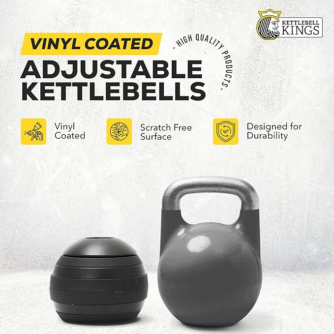Kettlebell Kings Adjustable Kettlebell Set