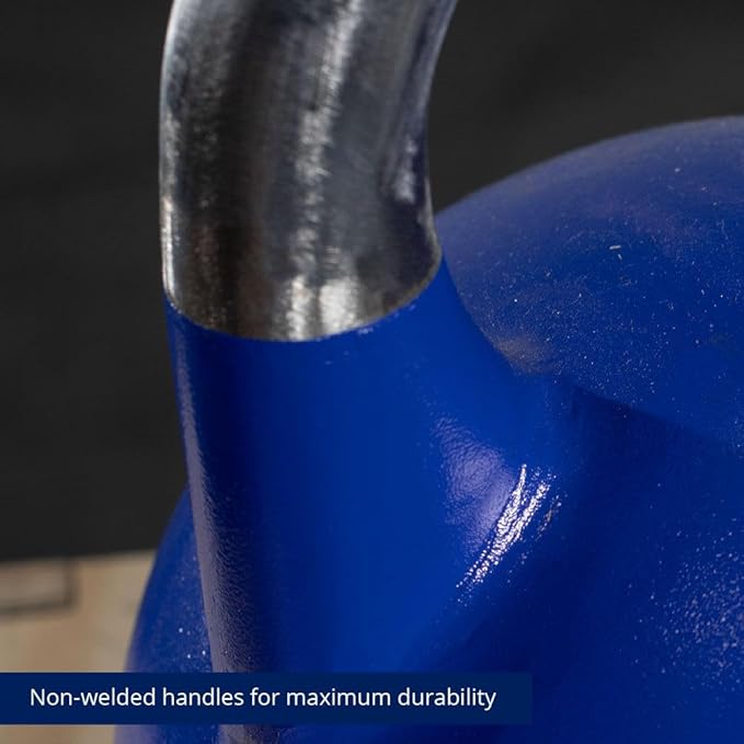 Titan Fitness Competition Kettlebell, Single Piece Casting, KG Markings, Full Body Workout