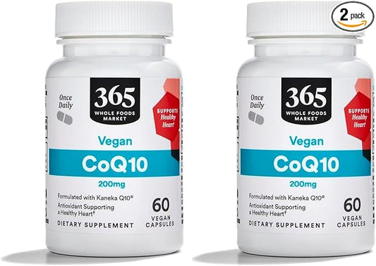 Whole Foods Market, CoQ10 200mg, 60 ct (Pack of 2)