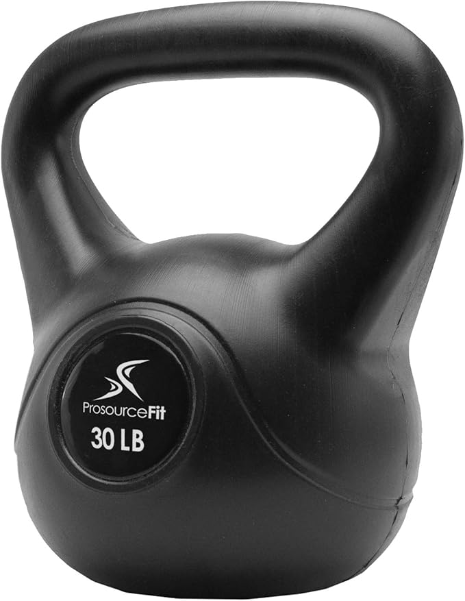 ProsourceFit Vinyl Plastic Kettlebell from 10, 15, 20, 25, 30 and 35 lbs