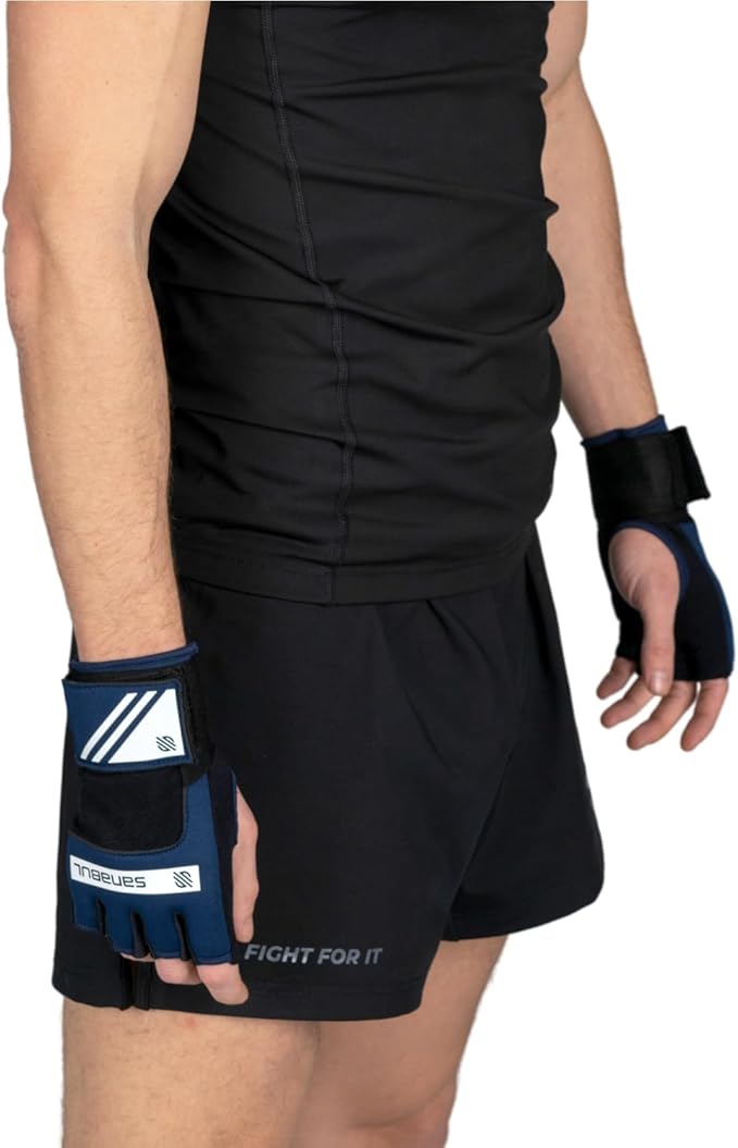 Sanabul Gel Boxing Hand Wraps for Men & Women Muay Thai MMA Kickboxing Quick Wraps Boxing Inner Gloves Wrist Knuckle Protection