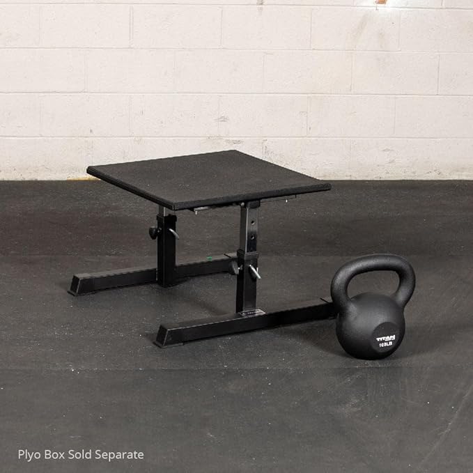 Titan Fitness 100 LB Cast Iron Kettlebell, Single Piece Casting, LB Markings, Full Body Workout