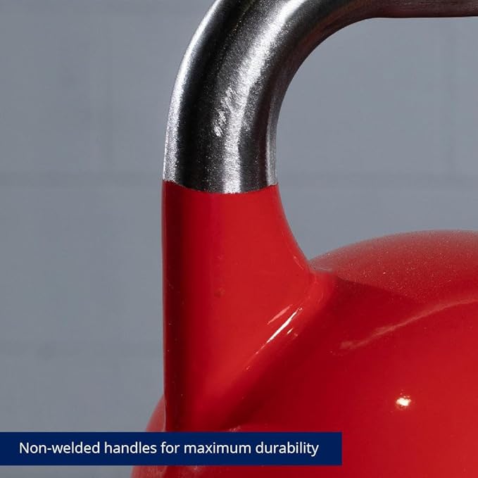 Titan Fitness Competition Kettlebell, Single Piece Casting, KG Markings, Full Body Workout