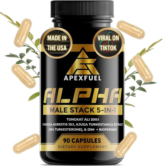 43,650mg Fadogia Agrestis for Men, Turkesterone Supplement for Men, Tongkat Ali for Men, DIM Supplement for Men - Male Enhancing Supplement