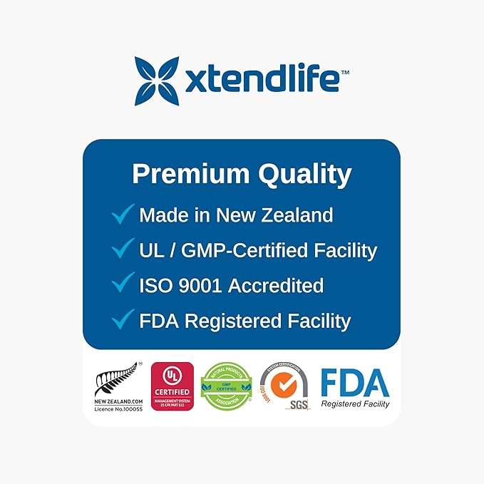 Xtendlife Multi-Xtra Advanced Multivitamin & Mineral Supplement with Over 40 Bioavailable Ingredients - Vitamins, Minerals & Herbs for Immune, Heart, Energy - for Men, Women, Children - 30 Day Supply