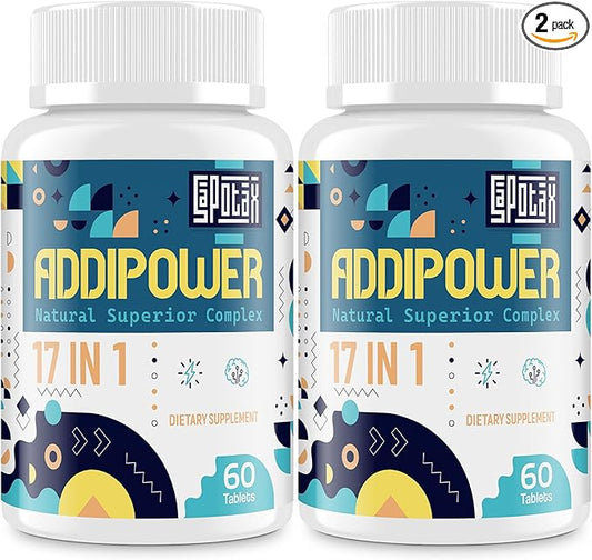 17-in-1 Brain Supplement with Herbal Extracts, Vitamins & Amino Acids (120 Tablets)