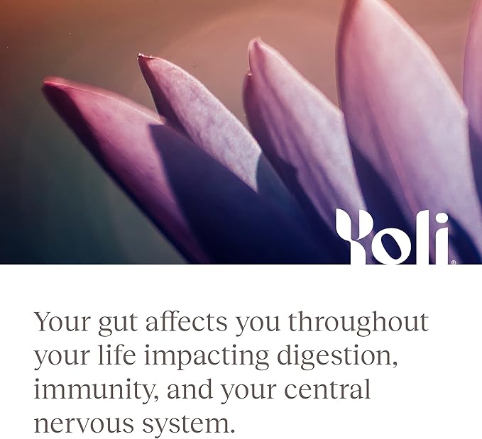 Yoli® Pure Probiotics for Digestive Health - Gut Health Supplements for Men and Women - Probiotic Capsules 1 Billion CFUs