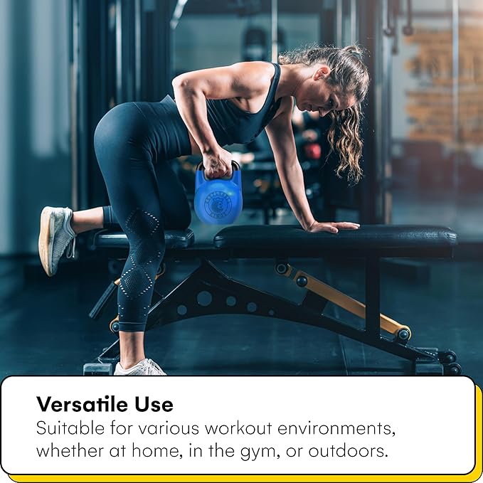 Kettlebell Kings Competition Kettlebells Weight (33mm handle) 4-32 KG | Hand weights Workout Gym Equipment & Strength training sets for Women & Men | Weights set for Home Gym