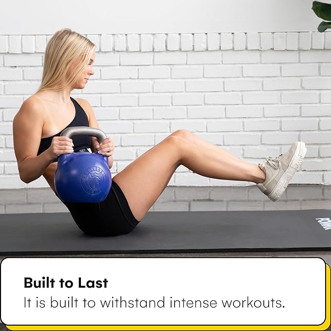 Kettlebell Kings Competition Kettlebells Weight (35mm handle) 8-48 KG | Hand weights Workout Gym Equipment & Strength training sets for Women & Men for Home Gym | Suitable for High Repetition Workouts