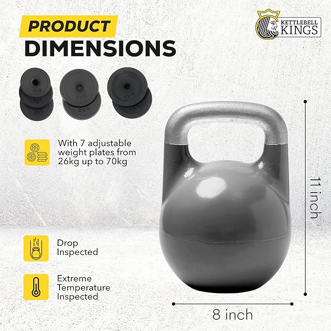 Kettlebell Kings Adjustable Kettlebell Set