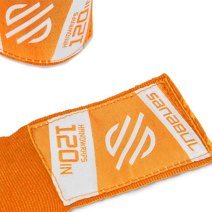 Sanabul Elastic 120 inch Boxing Hand Wraps Kickboxing Handwraps for Boxing Gloves for Men, Women, and Kids Muay Thai MMA Hand Wraps